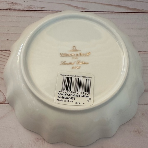 Villeroy & Boch Christmas Limited Edition 2023 Bowl BNWT - Picture 4 of 9